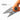 Klein Tools scissors with integrated cable cutter cutting wires on a white background