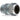 Metal pipe fitting on a white background