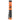 Orange and black flashlight on a white background
