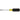 Klein Tools 1/4-inch Keystone Screwdriver, 4-inch Square Shank, Model 600-4