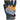 Black and orange glove with 'Klein Tools' branding on a white background