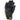 A single black Klein Tools work glove with bright orange accents on the wrist strap and inner side, shown against a plain white background.