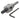 Metal tool bit with a wrench on a white background