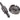 Metal drill bit and related component on a white background
