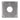 Hubbell 4" Square Surface Cover For 1.40" Opening - Pack of 25, Model 8363