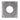 Hubbell 4" Square Surface Cover For 1.625" Opening - Pack of 25, Model 8364