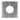 Hubbell 4" Square Raised Cover Plate with Round Opening - Pack of 25, Model 8366
