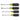 Klein Tools 4-Piece Square Recess Screwdriver Set, Model 85664