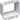 ORTECH 4 x 4" Extension Ring, 1-1/2", Steel, BOX 55151K