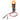 Digital clamp multimeter with orange and black design on a white background