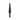 A single metal drill bit with a tapered pointed tip and a straight shank, shown vertically on a plain white background. The bit is dark gray/black with gold-colored size markings.