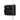 Side profile of a black Hubbell NEMA 14-50R electrical receptacle mounted on a metal wall plate, showing the depth of the housing and side construction.