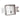 Hubbell 4-11/16 in. Square Steel Stud Box, 2-1/8 in. deep, 42 cu. in., Msb Metal Stud Bracket, For 2-3/8 And 3-5/8 in. Stud Size, Model 72171MSB