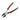 Red and Black Klien Tools Crimping and Cutting Tool on a white background