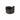 Black metal lens adapter on a white background
