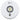 White Smoke Alarm with LED Strobe light on white background