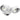 White outdoor security light fixture on a white background