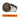Brady All Weather Permanent Adhesive Vinyl Label Tape with Ribbon for M21 Printers - 0.5" (Black on Orange), Model M21-500-595-OR