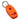 Orange magnetizer on a white background