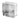 ORTECH, 4-11/16" Square Box, 2-1/8" Deep, Model BOX 72171K          