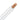 White insulated cable with copper core on a white background