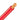 Red insulated wire with solid copper conductor on a white background