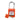 Brady Orange Velocity Nylon Safety Lockout Padlock, Model SDPL-ORG-38ST-KD
