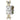 Hubbell Straight Blade Device, Receptacles, Single, 20A 125V, 5-20R, White, Model HBL5361W