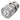 Hubbell Kellems Wire Management, Cord Connectors, Straight Male, .25-.38", 1/2", Aluminum, Model SHC1022