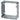 ORTECH, 4-11/16" Square Box, 1-1/2" Deep, Model BOX 73151K          