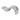 NESCO 3/4" 1‑Hole Rigid Conduit Strap - Steel - Snap on Type, Model 532